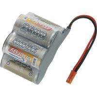 conrad energy 206975 nimh sub c receiver battery pack 6v 2400mah b