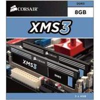Corsair Xms3 8gb (2 X 4gb) Memory Kit Pc3-10600 1333mhz Ddr3 Dimm 240pin Cl9