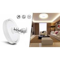 Colour-Changing Bluetooth Speaker LED Ceiling Light - 2 Power Options