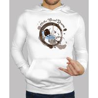 coffee break drama hoodie men