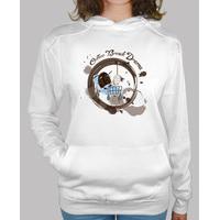 coffee break drama hoodie women