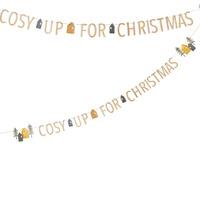 cosy up for christmas garland