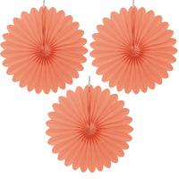 Coral Decorative Mini Fans