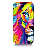 Colorful Lion Pattern Back Case for iPhone 6s 6 Plus