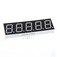 compatible for arduino 5 digit display module 056in