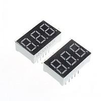 Compatible (for Arduino) 3-Digit Display Module - 0.36in.(2PCS)