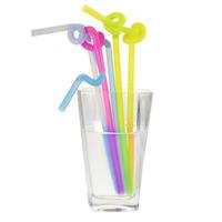 Colour Changing Super Bendy Straws 10.25inch (Case of 3000)