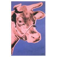 cow 1976 pink purple by andy warhol
