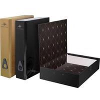 concord noir foolscap boxfile black and gold pack of 10