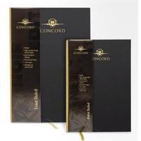 concord noir a4 casebound notepad 192 pages 90gsm pack of 3