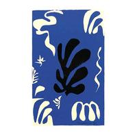 composition fond bleu by henri matisse