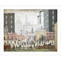 Coming From The Mill, 1930 By L.S Lowry