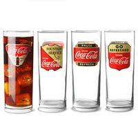 coca cola hiball glasses 169oz 480ml set of 4