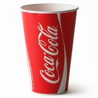 Coca Cola Paper Cups 12oz / 340ml (Sleeve of 100)