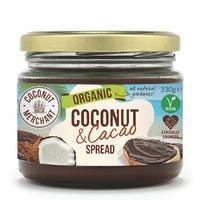 coconut merchant organic coconut cacao spread 330g
