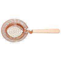 Copper Plated Sprung Julep Cocktail Strainer