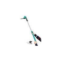 Cordless grass and hedge trimmer, 10.8 V - with wheels and telescopic handle