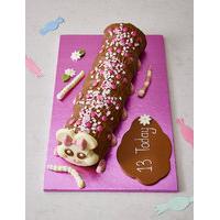 Connie the Giant Caterpillar Cake