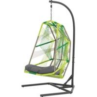 Copa outdoor hanging chair, citrus green