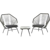 Copa outdoor aperitif set, tonal grey