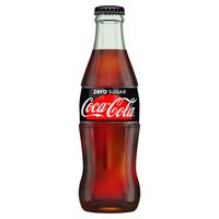Coca Cola Zero 24x 330ml Icon Glass Bottles