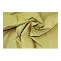 Coated 100% Linen Dress Fabric Mustard