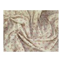 Contemporary Stars Print Cotton Calico Fabric