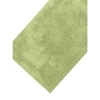Cotton deep pile soft and absorbent bathroom bath mat rug - Apple Green
