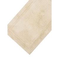 Cotton deep pile soft and absorbent bathroom bath mat rug - Stone