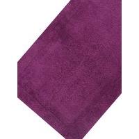 Cotton deep pile soft and absorbent bathroom bath mat rug - Orchid