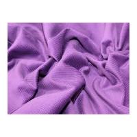 Cotton Corduroy Dress Fabric Purple