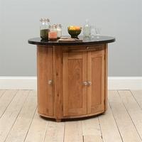 Cotswold Kitchen Oval Granite Top Island