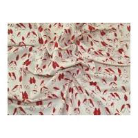 Contemporary Penguin Print Cotton Calico Fabric