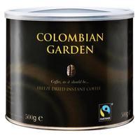 colombian garden 500g freeze dried instant fairtrade coffee