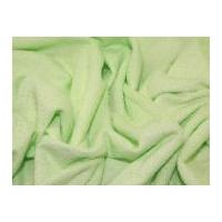 Cotton Loop Double Sided Towelling Fabric Mint Green