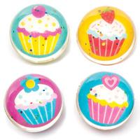 Cool Cupcakes Glitter Jet Balls (Pack of 32)