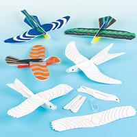 Colour-in Bird Gliders (Pack of 6)