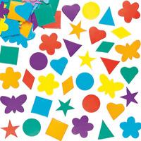 coloured card shapes value pack pack of 2000