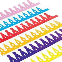 Coloured Crowns (Pack of 12)