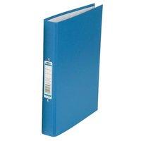 concord a4 classic ring binder 2 o ring capacity 25mm blue pack 10