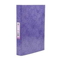 Concord (A4) Contrast Ring Binder Laminated 2 O-Ring Capacity 25mm Purple [Pack 10]