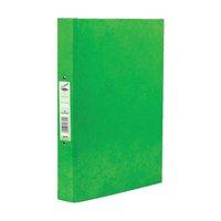 Concord (A4) Contrast Ring Binder Laminated 2 O-Ring Capacity 25mm Lime [Pack 10]