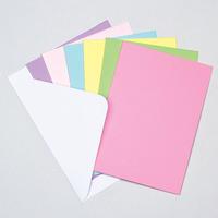 Coloured Card Blanks (Pack of 36)