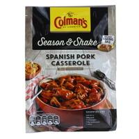 colmans season shake spanish pork casserole