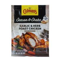 colmans season shake garlic herb roast chicken