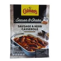colmans season shake sausage herb casserole