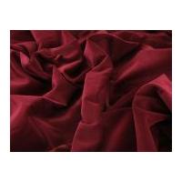 Cotton Velvet Dress Fabric Wine