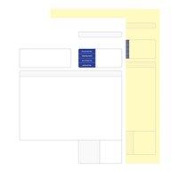 Communisis Sage Compatible Invoice 2-Part for Laser or Inkjet White/Yellow (1 x Pack of 500 Forms)