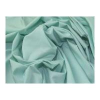 Coloured Fine Cotton Chambray Dress Fabric Mint Green