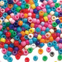 coloured beads value pack pack of 600